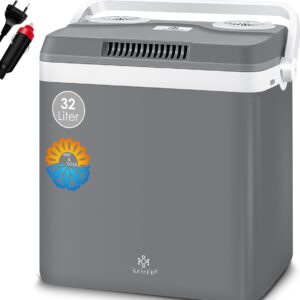 KESSER® 32L Thermoelectric Cool Box – Warm & Cool Function with 12V/230V Plugs
