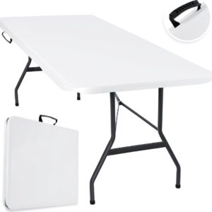 KESSER® Folding Table 183cm – Plastic, for 8 People
