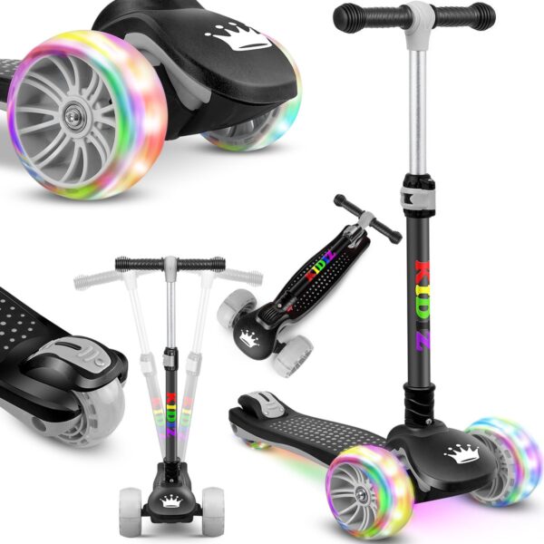 KIDIZ® X-Pro2 Kids Scooter – 3-Wheel, Foldable, LED