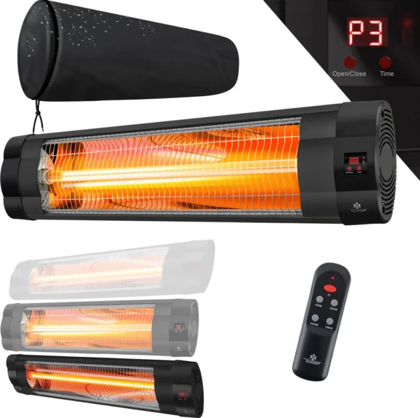 KESSER®2500W Infrared Wall Heater with Remote