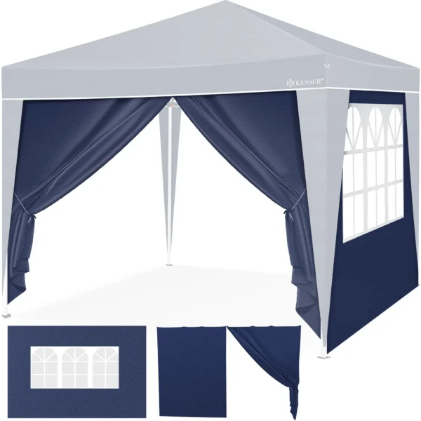 KESSER® 2x Sidewalls for 3x3m Folding Gazebo