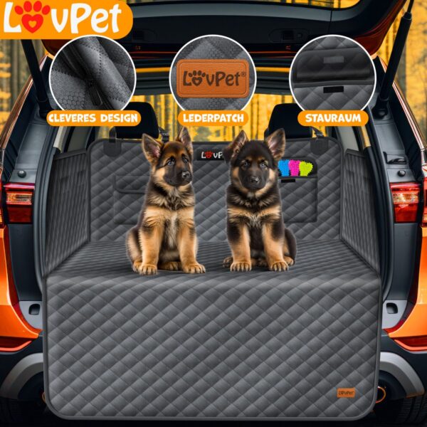 LOVPET® Car Trunk Dog Blanket – Water-Repellent & Durable