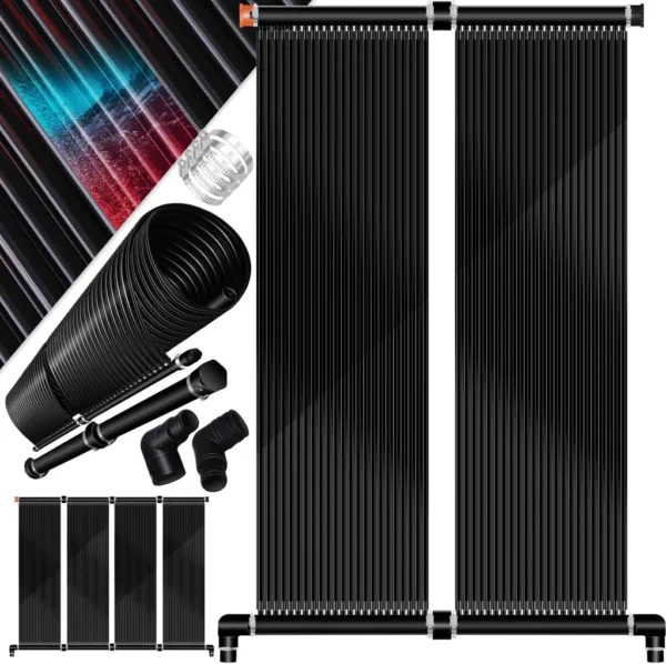 KESSER® Solar Pool Heater – UV-Resistant, Expandable