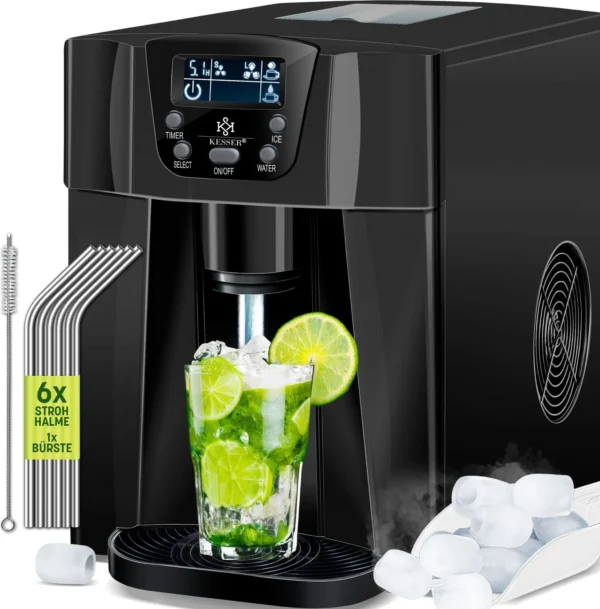KESSER® Ice Cube Maker | 2L Tank, Timer, LCD