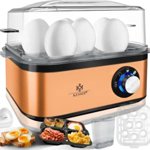 KESSER® Egg Cooker – 1–8 Eggs, 500W