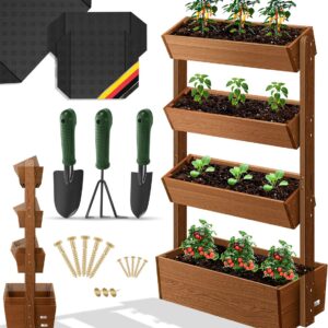 KESSER® Vertical Garden Planter – 4-Tier Growing Box
