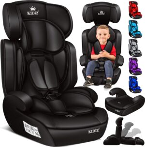 KIDIZ® 9-36 kg Car Seat – Black