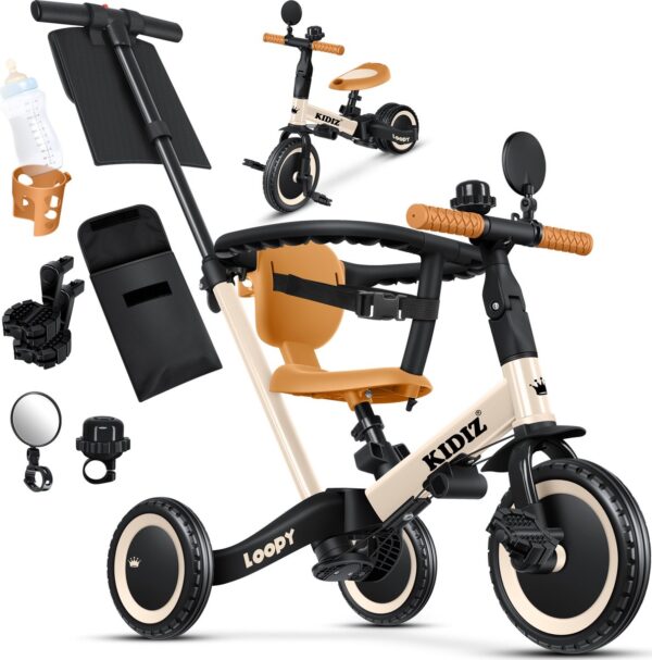 KIDIZ® 6-in-1 Balance Bike – Tricycle for Kids