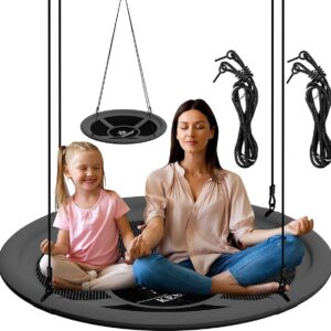 KESSER® Nest Swing 120 cm – Round Adjustable Swing