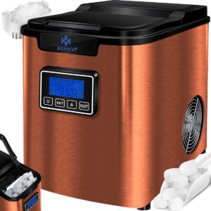 KESSER® Ice Maker – 150W Ice Cube Machine, 12 kg/24h –, 7 Min Prep