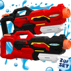 KESSER® Water Gun Set – 2-Pack, 1500ml, 11m Range
