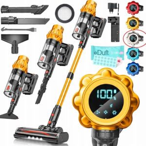 KESSER ®2-in-1 Cordless Stick Vacuum with HEPA Filter