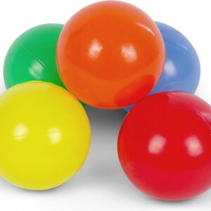 مجموعة كرات أطفال ملونة 100 قطعة