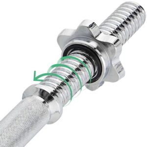 قضيب دامبل قصير – 30 مم – 48,5 سم – مع قفل برغي