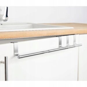 علاقة مناشف ليفارنو هوم للدواليب – ستانلس ستيل قابل للتعديل (31–50 سم)