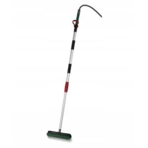 فرشاة تنظيف للحديقة مع توصيل سريع للخرطوم (فرشاة ناعمة + صلبة)