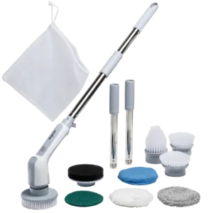 فرشاة كهربائية للتنظيف 11 في 1 من Airpher – GH1006، شحن سريع ومقاومة للماء IPX8