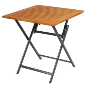 طاولة حديقة قابلة للطي من فالنسيا – 70 × 70 سم