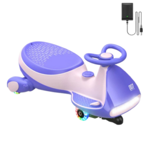 سيارة فانتيك رايد برو الكهربائية المتأرجحة 2 في 1 بجهد 12 فولت مع دواسة وبلوتوث