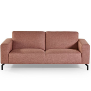 أريكة بثلاثة مقاعد - بلوسوم باللون الوردي