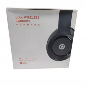 سماعات أذن لاسلكية Bluetooth – لون أسود | بطارية تدوم 8 ساعات