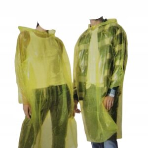 معطف واقٍ من المطر للرجال والنساء،  - أصفر