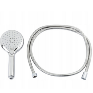 طقم دش مع سماعة ومحوّل LIVARNO Home – دائري