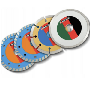 طقم أقراص قطع ماسية 4 قطع Ø115 مم، قطر 22.23 مم – Parkside