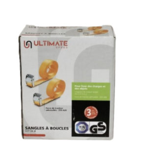 طقم أحزمة نقل مع مشابك – قطعتان