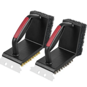 فرشاة تنظيف شواية 3×1 – GRILL MEISTER