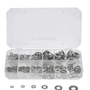 تشكيلة أقراص من الفولاذ المقاوم للصدأ – 350 قطعة