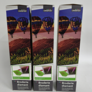 لوحة فسيفساء ألماسية 5D – بالونات وطبيعة (Crelando)