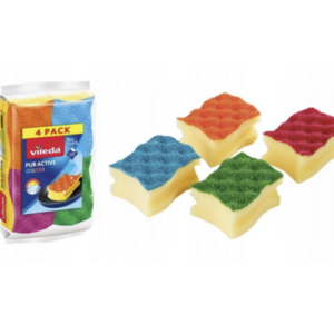 فوط تنظيف أطباق Vileda UR Active Colors – 4 قطع