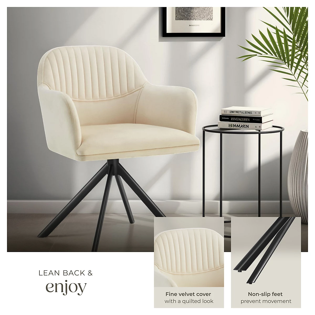 1-lounge-armchair-living-room-accent-chair-360-swivel-slim-steel-legs-velvet-fabric-cream-black~4061173262547_04c_MP