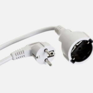 كابل تمديد كهربائي BACHMANN – 7.5 م أبيض