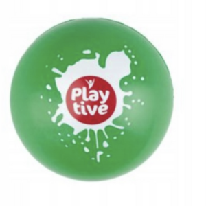 كرات مطاطية خضراء مناسبة للعب