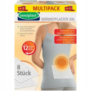 لاصقات مسكنة ومُدفِّئة للظهر – 8 قطع