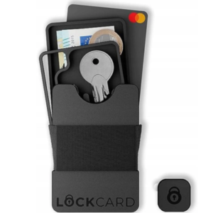 محفظة لوككارد النحيفة | صغيرة الحجم، عملية وقابلة للتعديل | تتضمن حامل بطاقات يتسع لما يصل إلى 15 بطاقة