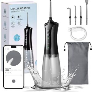جهاز تنظيف الأسنان بالماء الذكي HD – Water Flosser لاسلكي قابل للشحن