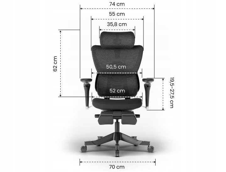 ERGONOMICZNE-KRZESLO-BIUROWE-C7-MAX-Z-REGULACJA-MIEKKIM-SIEDZISKIEM-CZARNE-Kod-producenta-0840460461092