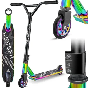 KESSER® X-Limit Stunt Scooter – Foldable & Height-Adjustable Scooter for Kids and Adults