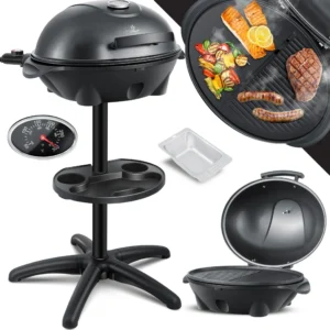 KESSER® 2-in-1 Electric Table Grill – Stand Grill with Lid and Base