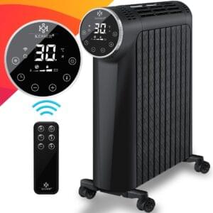 KESSER® 2500W Oil-Filled Radiator – Electric Heater with Thermostat, Timer, WiFi & Remote